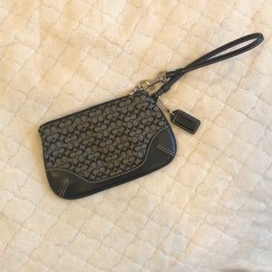 Coach wristlet